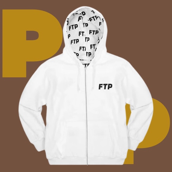 FTP Reversible Logo Hoodie (X-Large) - Picture 1 of 4